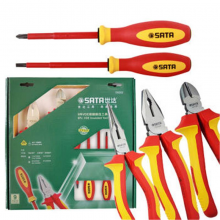 世达 SATA-09262 G系列VDE绝缘耐压工具组套布线工具 9件彩盒 (单位:套)