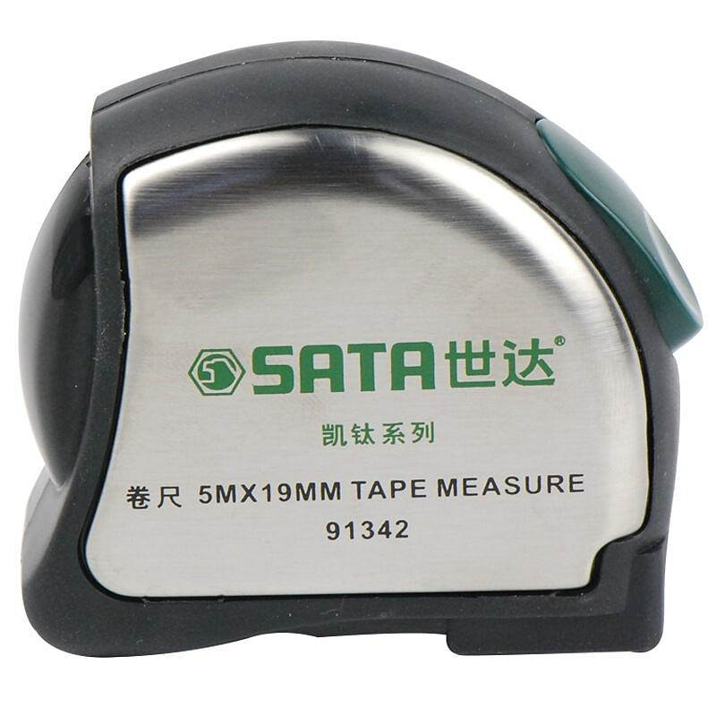 世达 SATA-91342 凯锐系列公英制钢卷尺布线工具 5M*19mm (单位:把)
