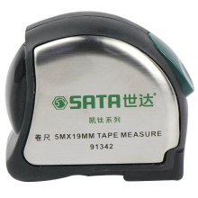 世达 SATA-91342 凯锐系列公英制钢卷尺布线工具 5M*19mm (单位:把)